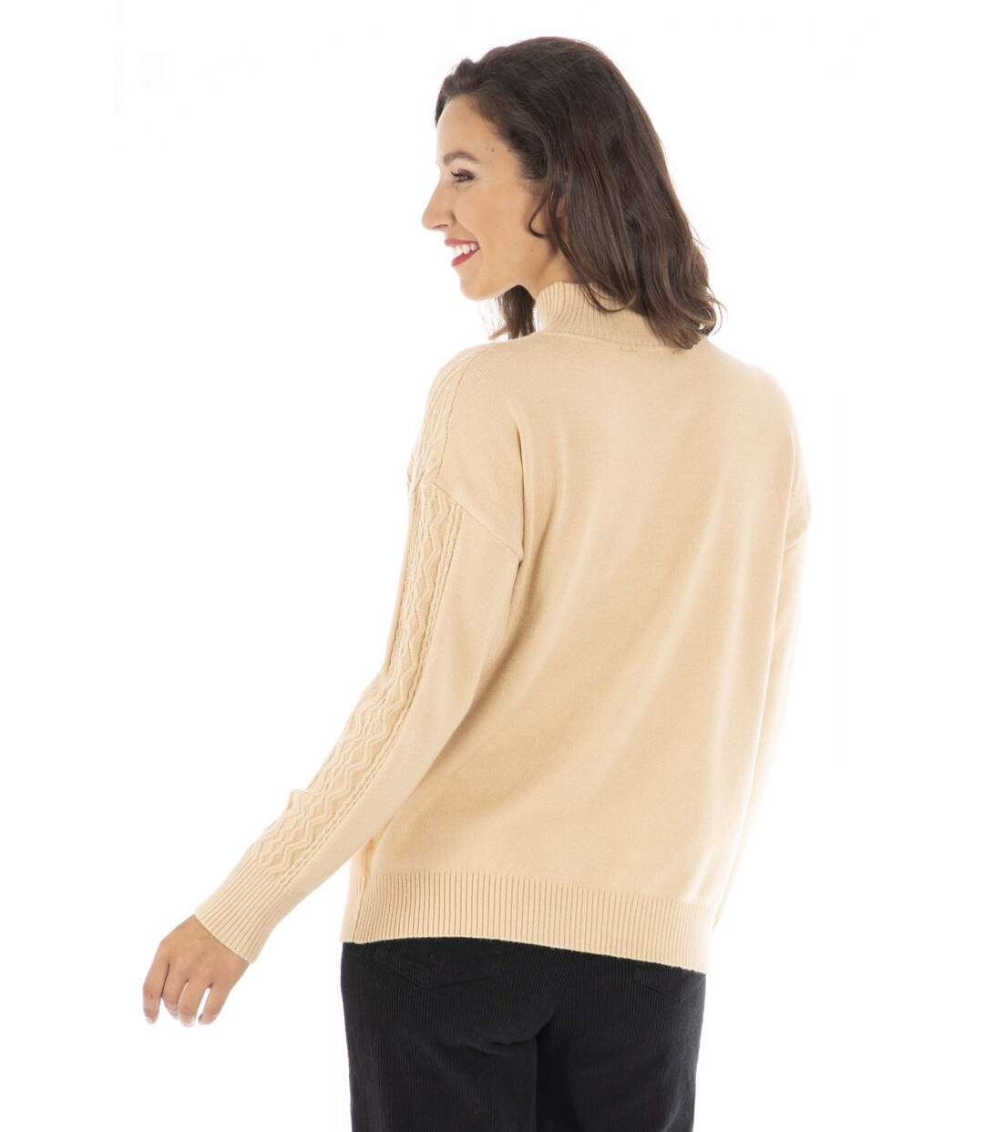 Pull col roulé PEPA