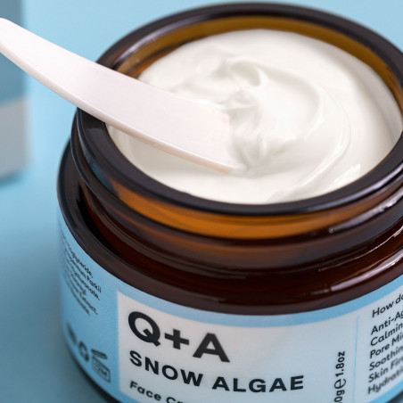 Q+A Snow Algae Intensive Face Cream