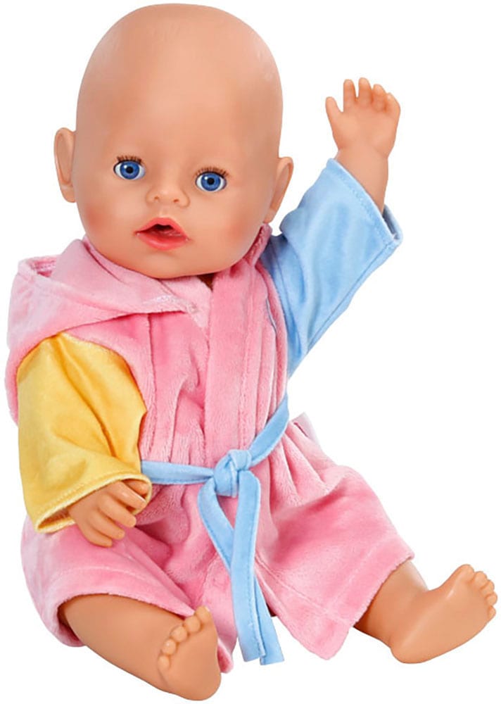 Baby Born Puppenkleidung »Bademantel, 43 cm« mit Kleiderbügel
