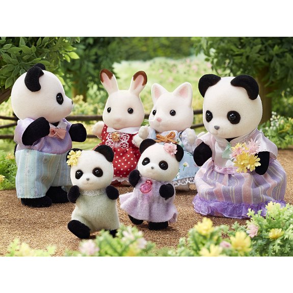 La famille panda - Sylvanian Families