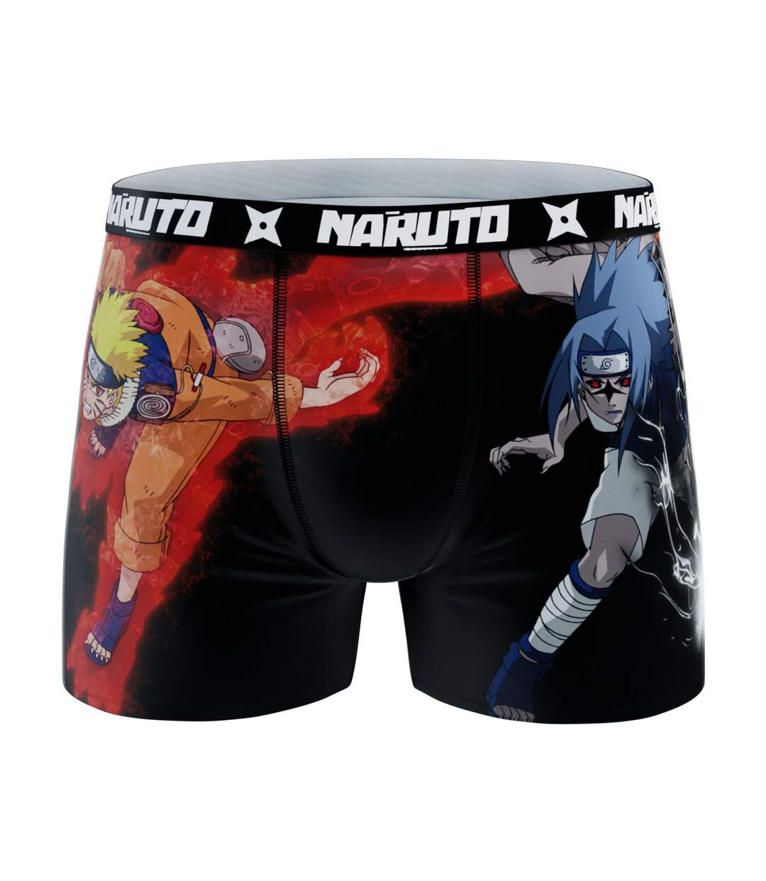 Caleçon Homme Naruto, Boxer Homme, Confortable et Doux (Lot de 6)