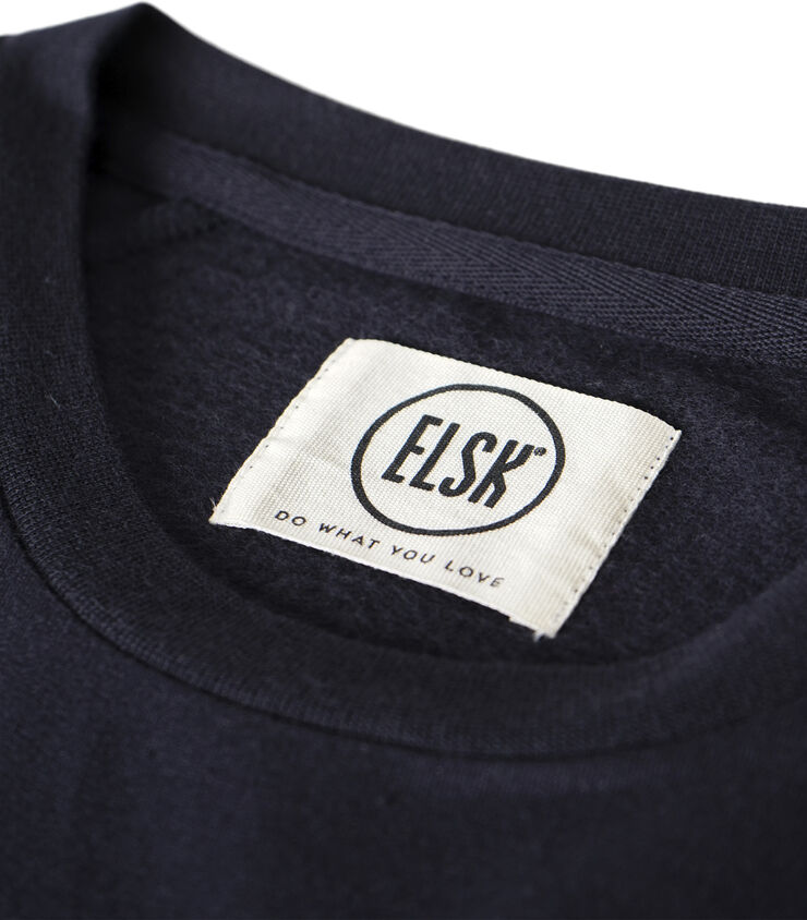 ELSK STÆRK VIND CH MEN'S LIGHTWEIGHT CREWNECK 100 dark navy