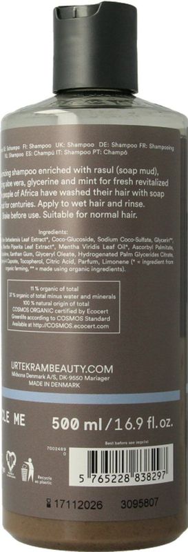 Urtekram - Rasul Shampoo - Volume - Natuurlijke Ingrediënten