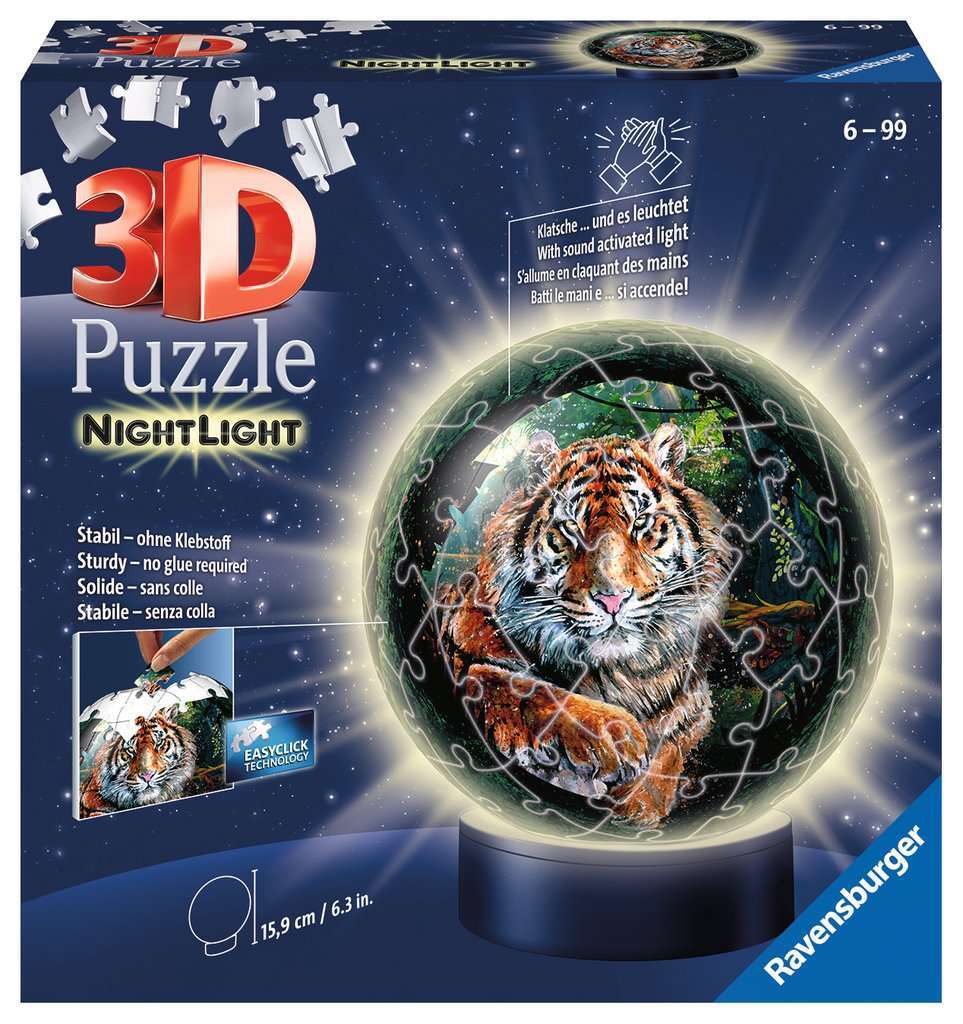 Ravensburger Spiel Nachtlicht Raubkatzen