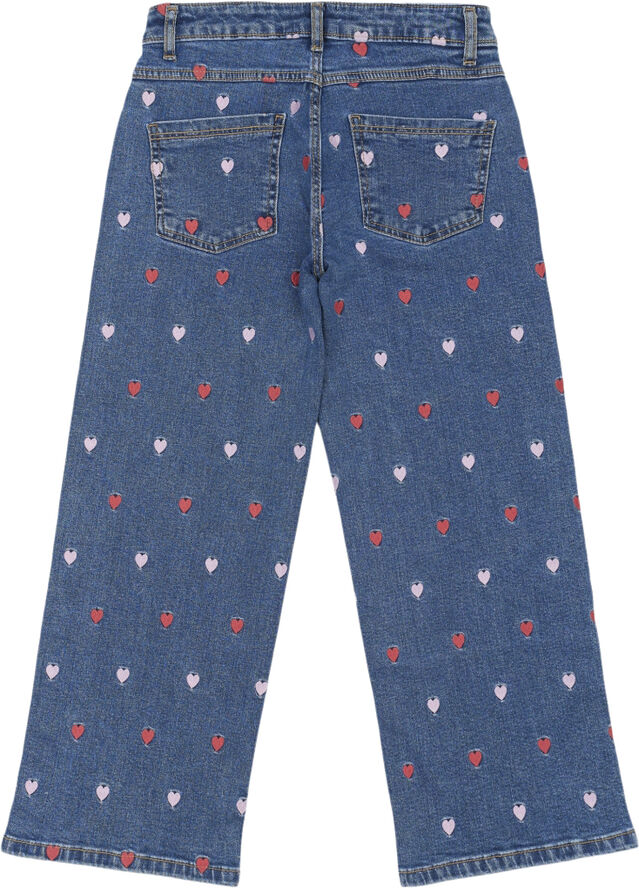 The New TNLovina Wide Jeans Medium blue wash