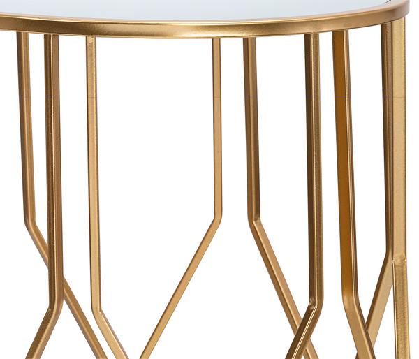 Dehner Metall-Beistelltisch, gold, ca.