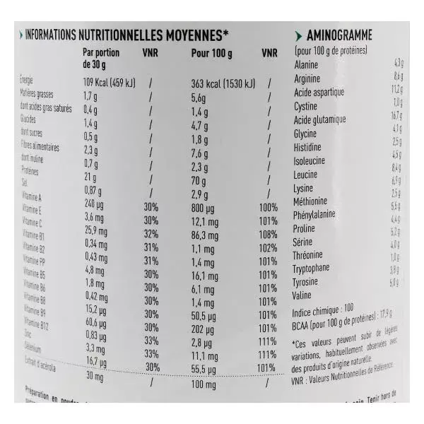 Eafit Protivegan Goût Chocolat Noisette 450g