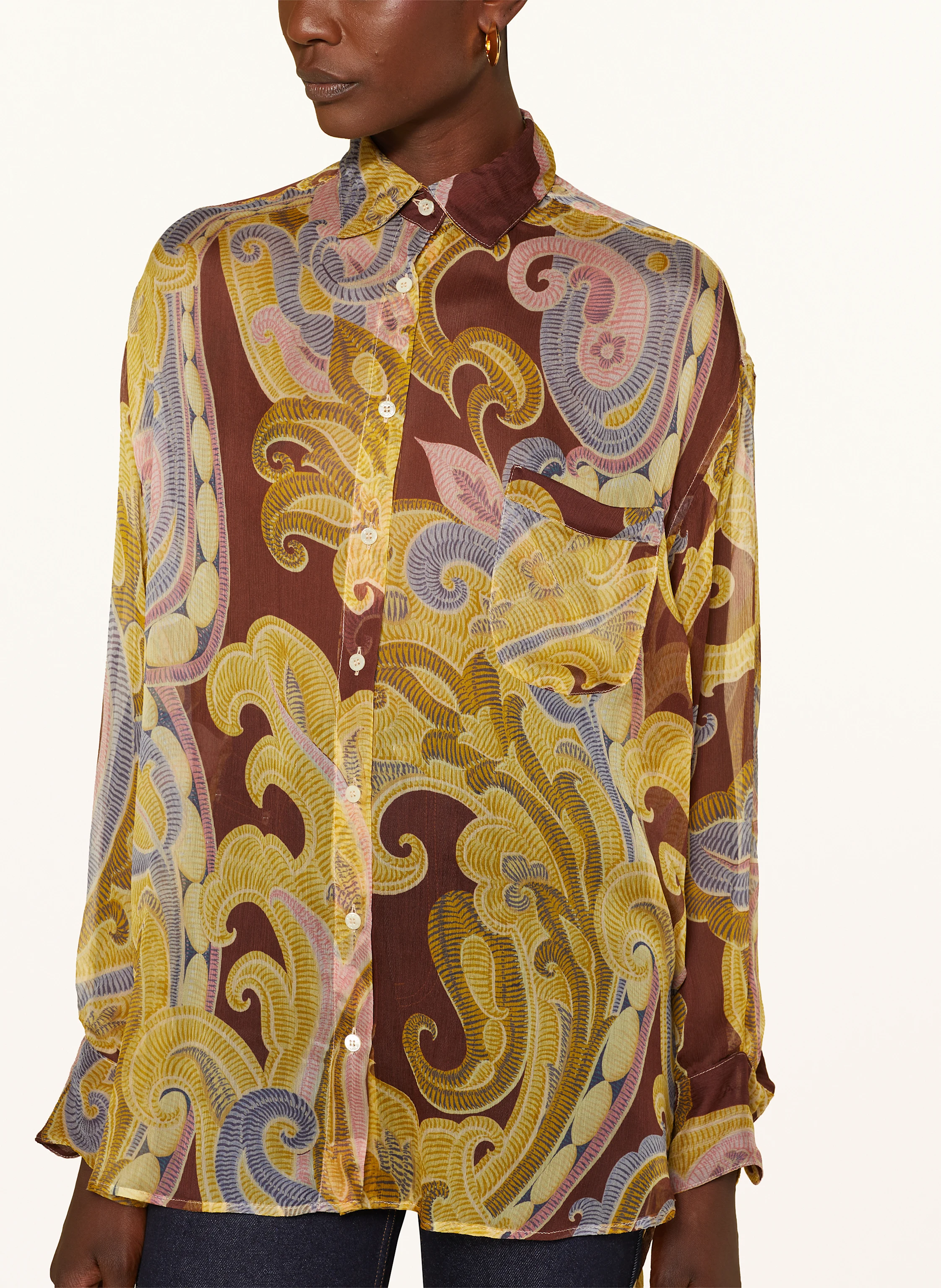 ETRO Hemdbluse aus Seide