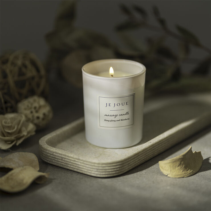 Je Joue JE JOUE - MASSAGE CANDLE YLANG-YLANG MANDARIN White