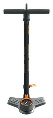 Pompe à Pied SKS Air-X-Plorer 10.0 (Max144 PSI /10 bar) Noir / Orange