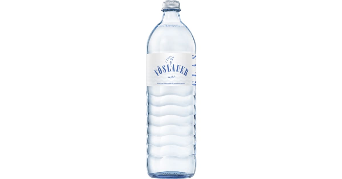 Vöslauer Mineralwasser mild 1,0 Liter (Mehrweg)