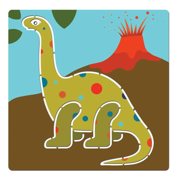 Djeco 5 pochoirs dinosaures