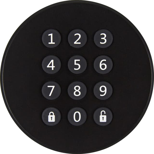 Danalock Danapad V3 tastaturlås (sort brun)