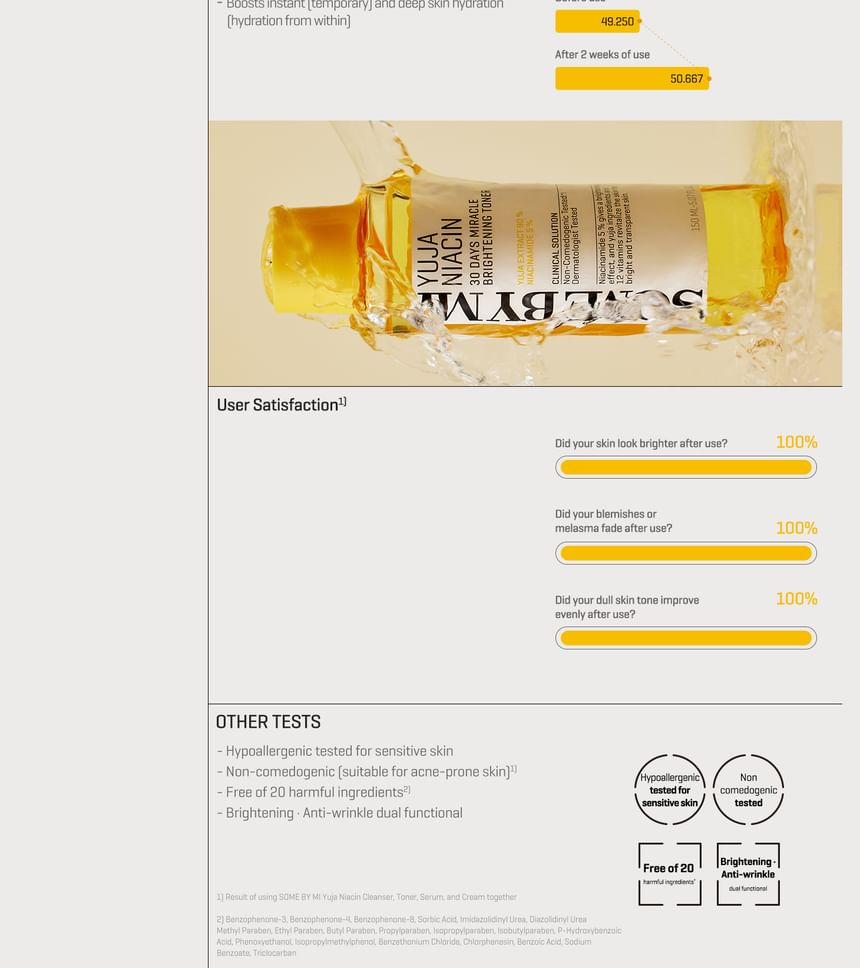 SOME BY MI - Yuja Niacin 30 Days Miracle Brightening Toner