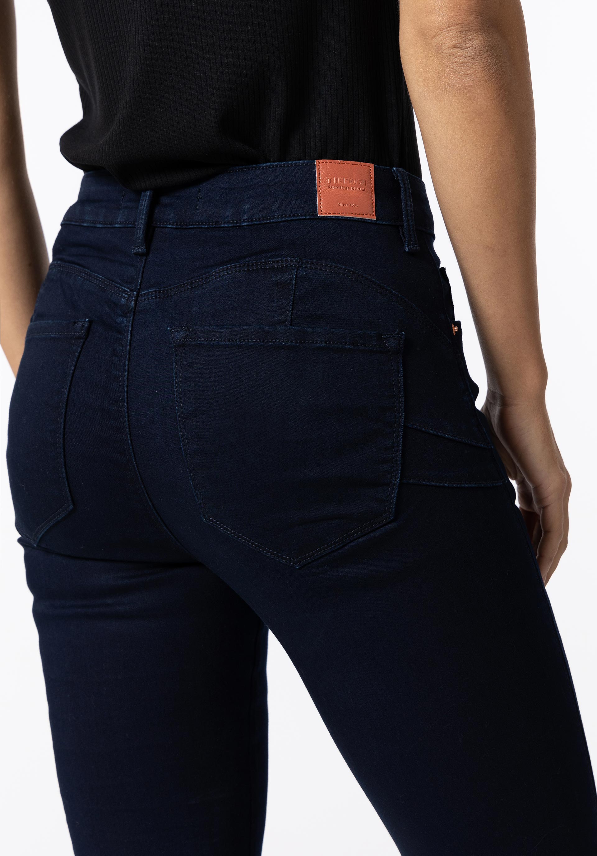 Jeans Push-up Skinny Cintura Alta