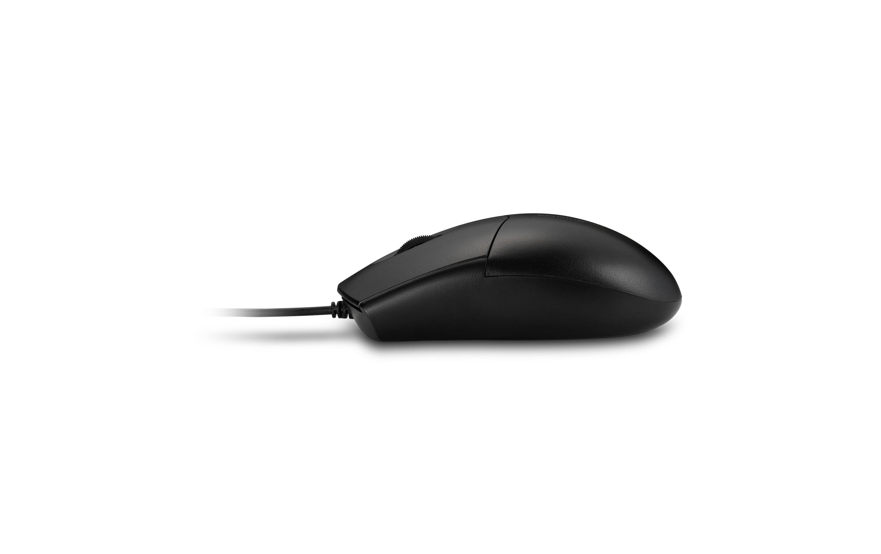 Maus Pro Fit Washable SchwarzAbwaschbare PC-Maus mit wasserdichten und robustem Design
