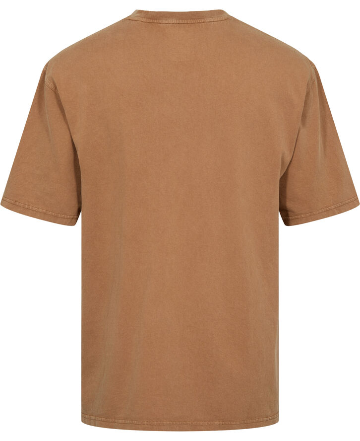 Dickies PLENTYWOOD TEE SS BROWN DUCK Brown duck