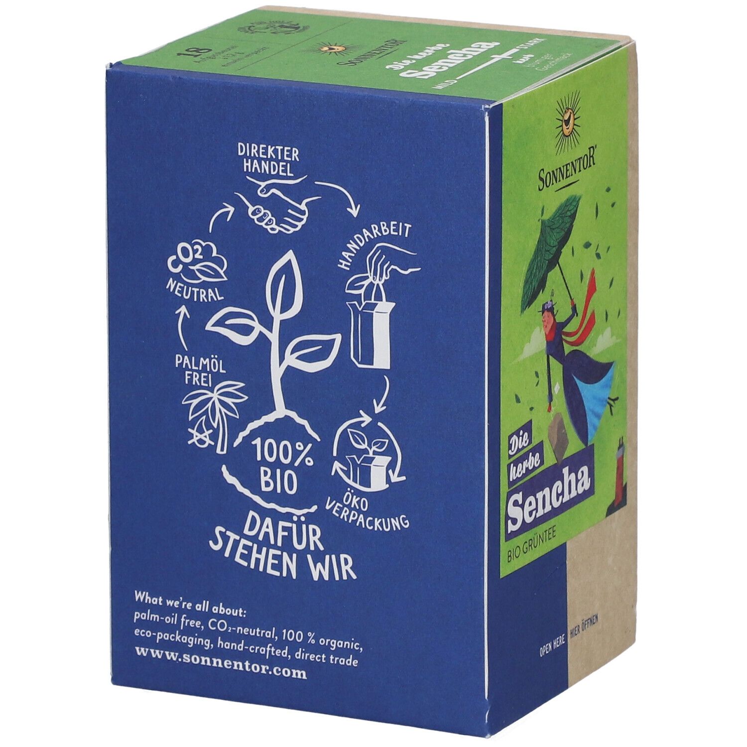 Sonnentor Die herbe Sencha Tee