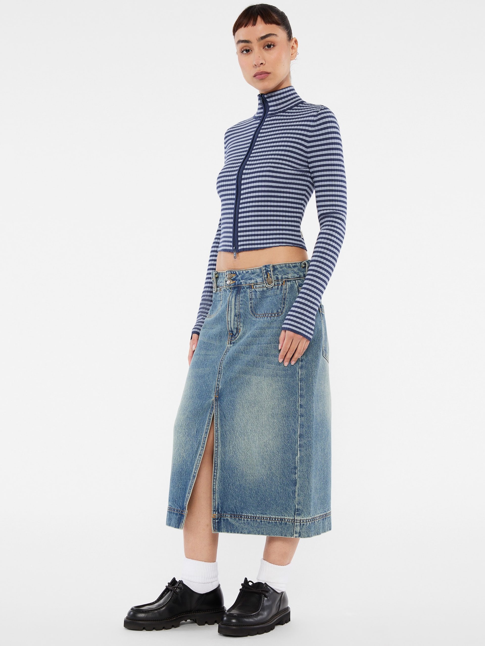 Saia midi jeans GUESS Originals