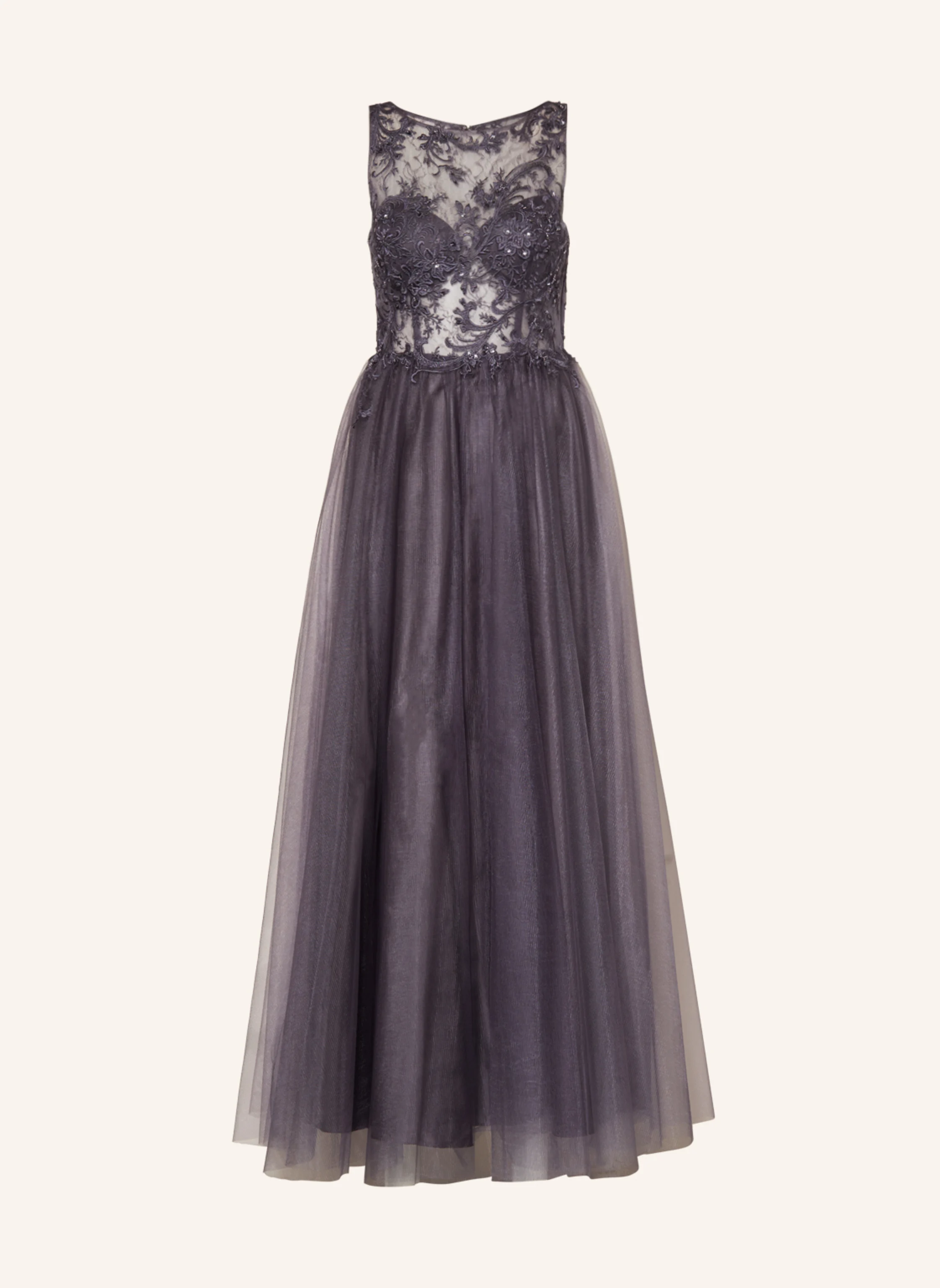 LAONA Abendkleid mit Spitze und Pailletten