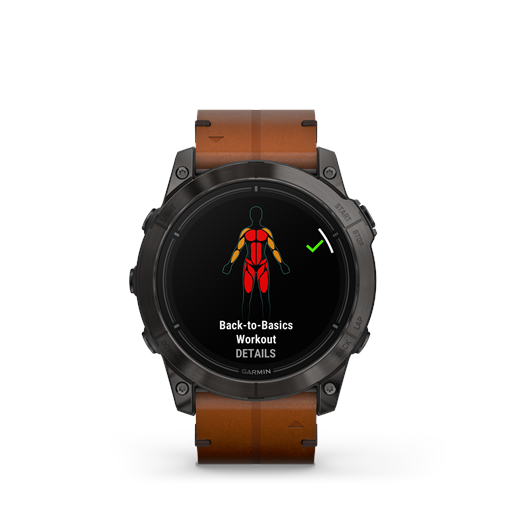 Garmin Epix Pro (Gen 2) 010-02804-30 Sapphire Edition Smartwatch, Chestnut, 51 mm