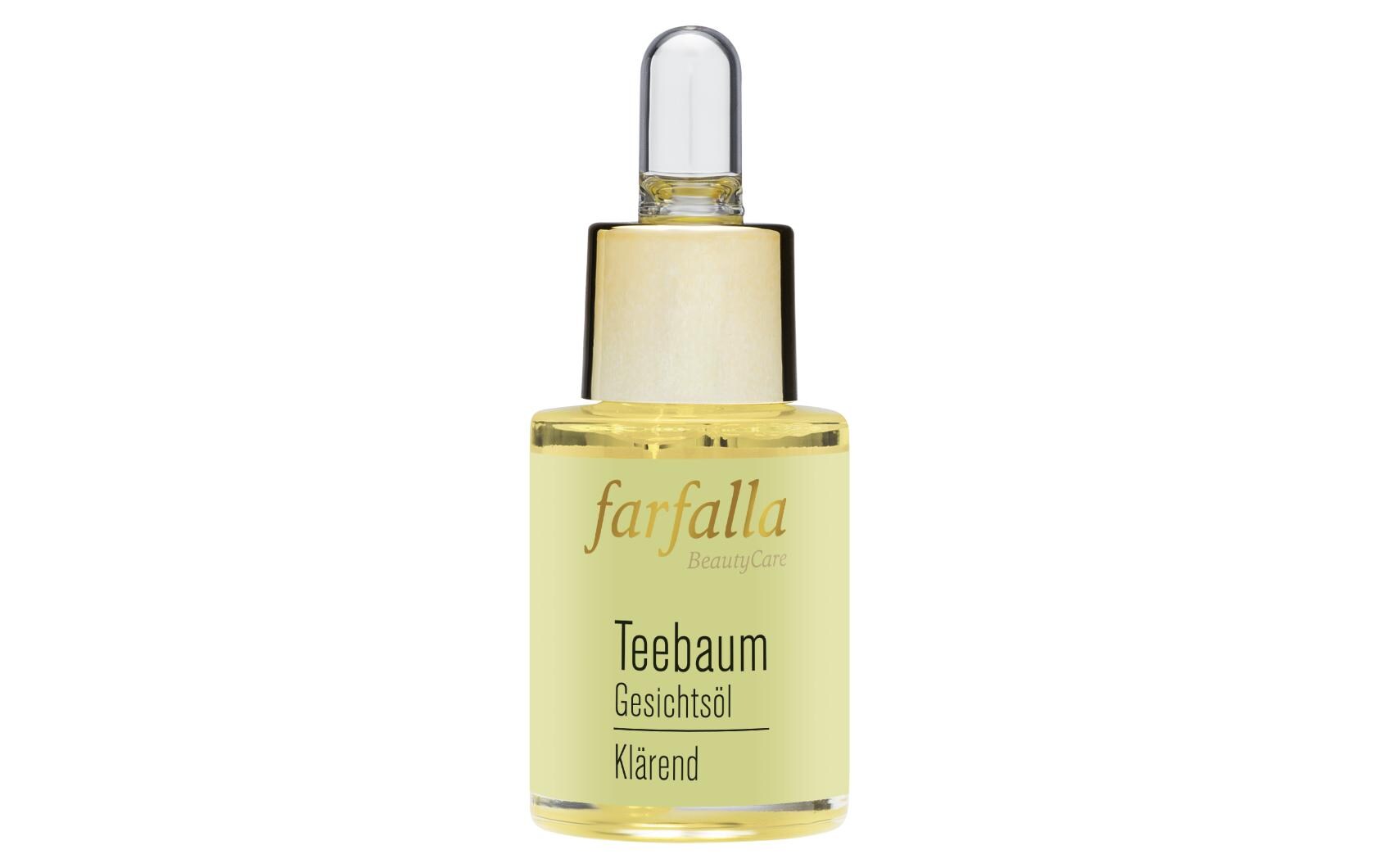 Gesichtsöl Teebaum 15 ml1 StückNatürliches klärendes Pflegeöl für das Gesicht
