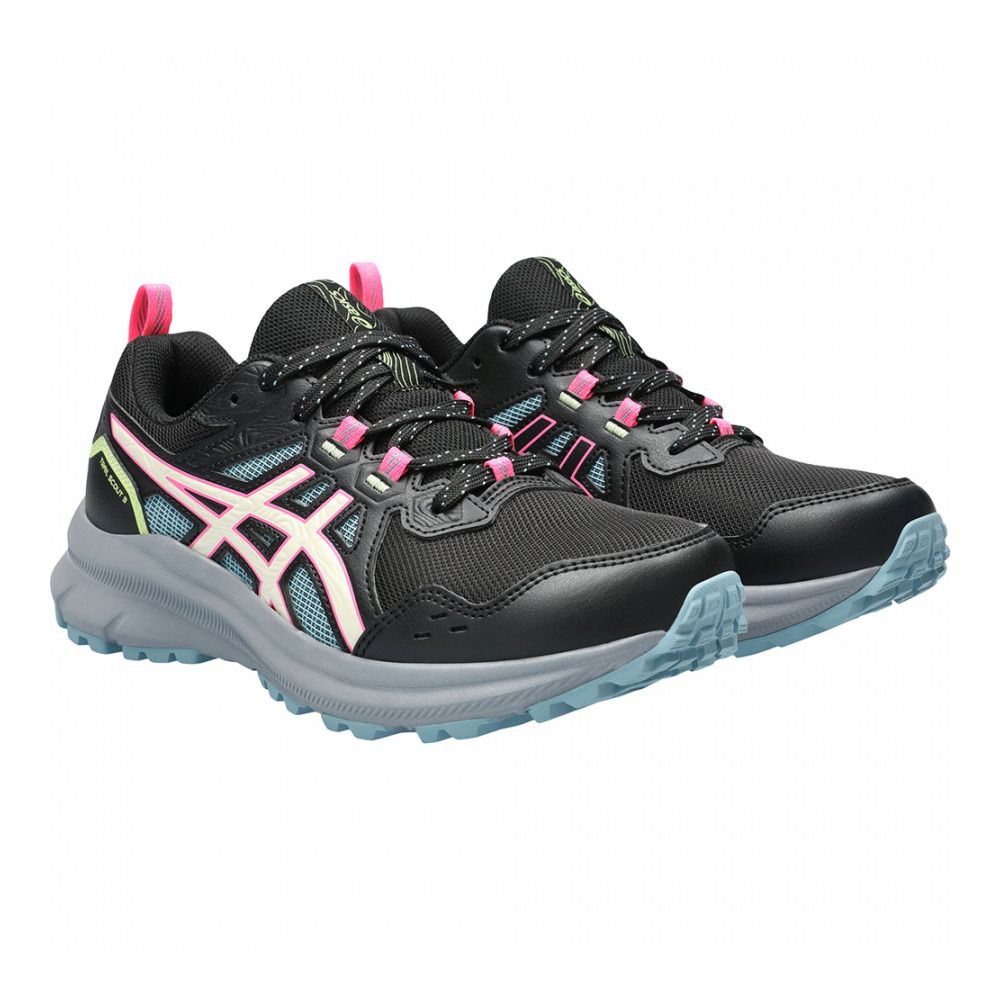 Asics TRAIL SCOUT 3 - Chaussures trail Femme black/birch