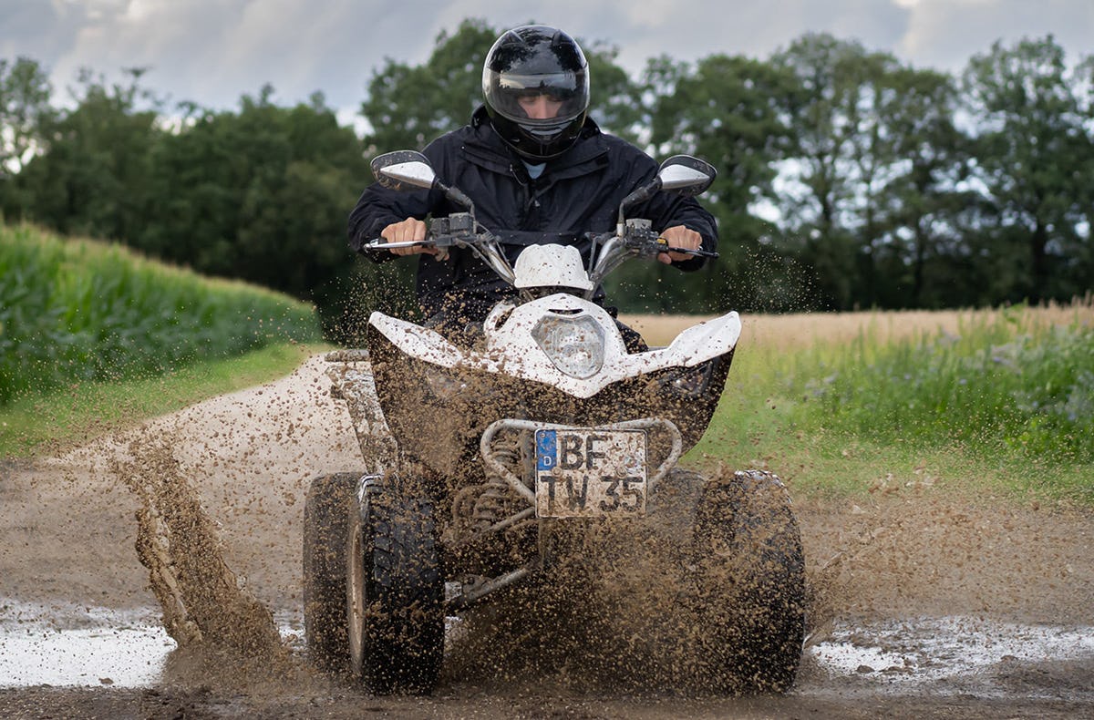Quad Winter-Tour Rheine