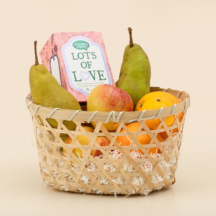 Fruitmand | klein | Thee | Lots of love