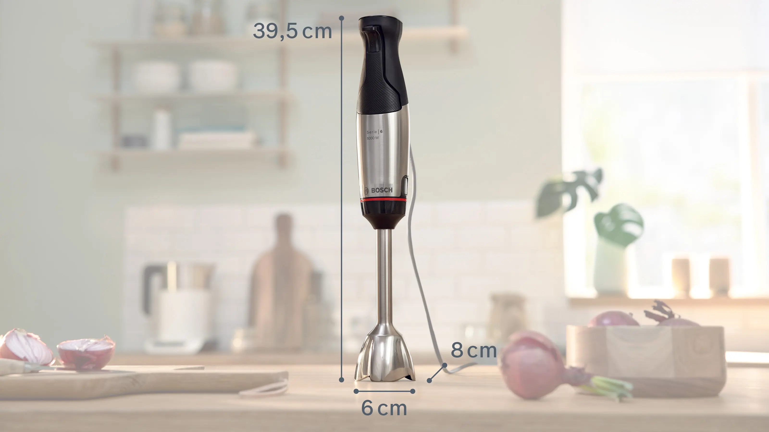 Serie 6 Staafmixer ErgoMaster 1000 W Roestvrij staal