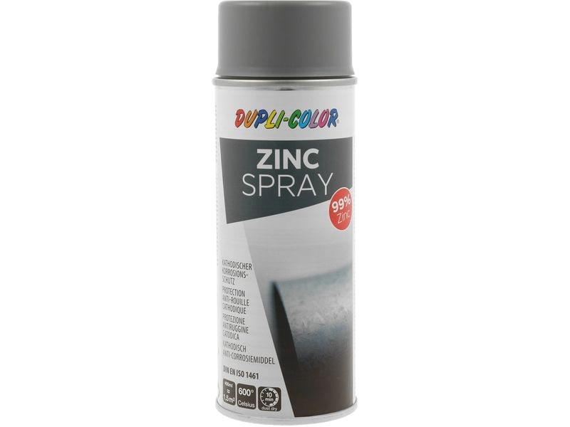 DUPLI-COLOR Korrosionsschutz Zink Spray matt Silber, 400 ml Korrosionsschutz-Spray