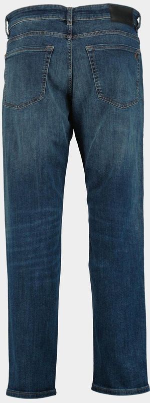 BOSS - 5-Pocket Jeans - Blauw - 78% Katoen, 20% Gerecycled Katoen, 2% Elastaan