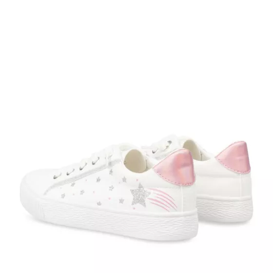 Baskets BLANC LOVELY SKULL