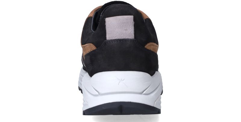 Xsensible Rialto Stretchwalker Sneakers Zwart Heren