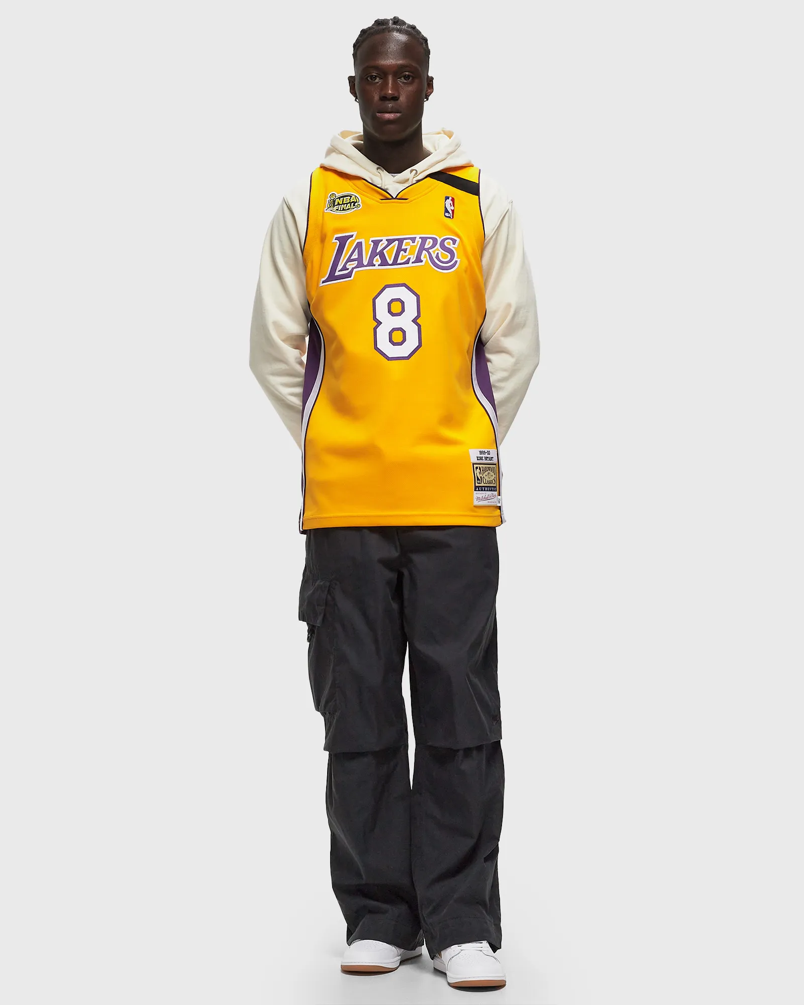 Mitchell & Ness NBA AUTHENTIC JERSEY LOS ANGELES LAKERS HOME 1999-00 FINALS KOBE BRYANT #8