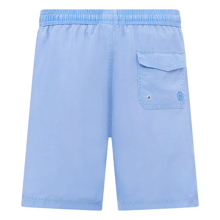 SMALLABLE BASICS Short De Bain Homme Délavé | Bleu Clair