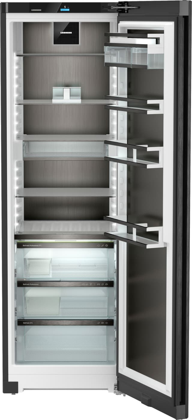 Liebherr Peak BioFresh køleskab RBbsc 528i-22 001 (Sort stål)