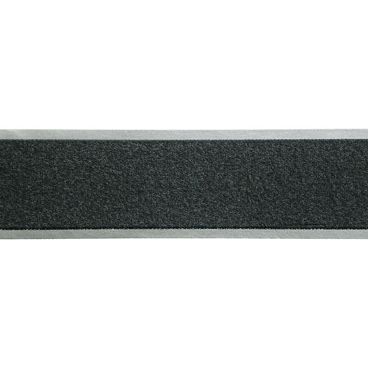 Bordure adhésive vinyle expansé Molis GoodHome noir