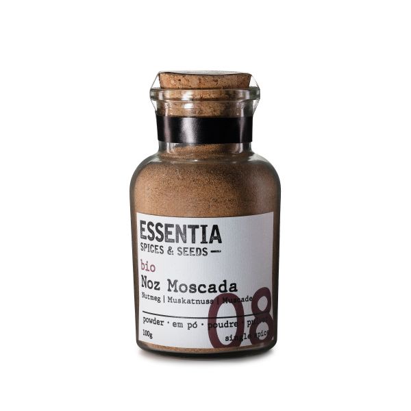Essentia Noz Moscada Moída 100% Bio 100g