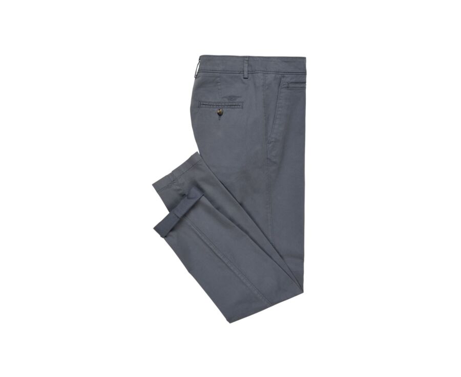 Pantalon chino homme Bleu Gris - KYRK