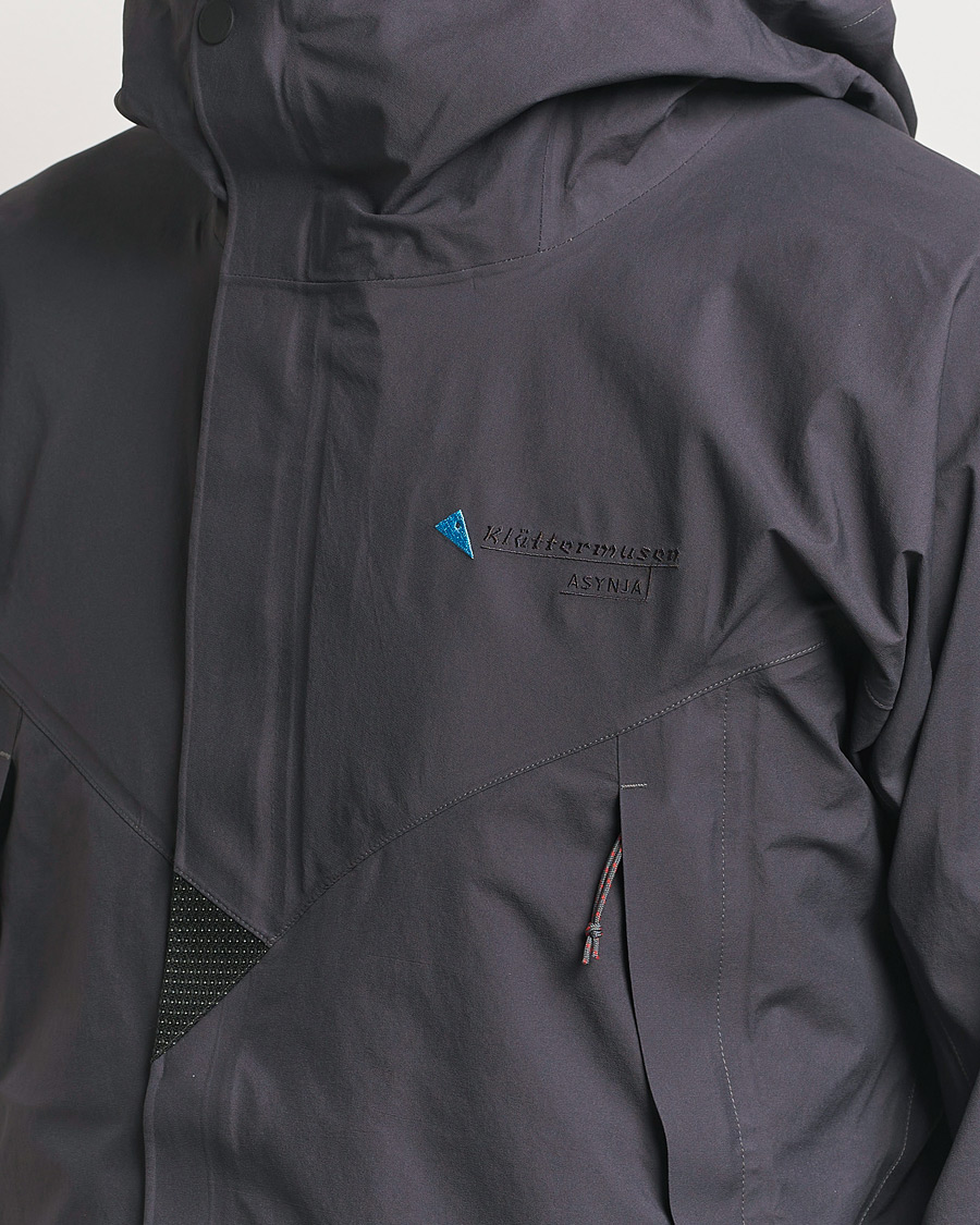 Klättermusen Asynja Lightweight Waterproof Jacket Raven
