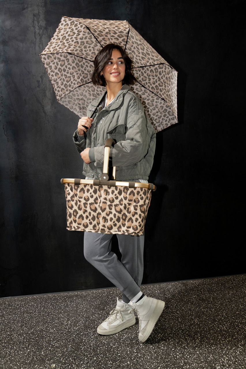 Reisenthel Umbrella Pocket Duomatic leo macchiato