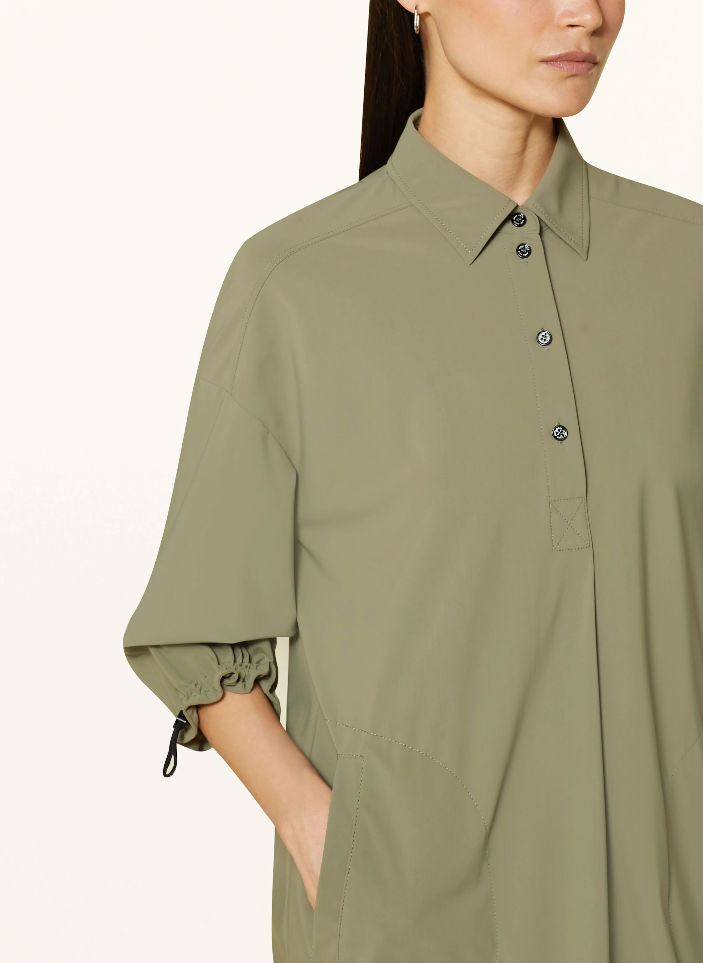 MARC CAIN Polokleid mit 3/4-Arm