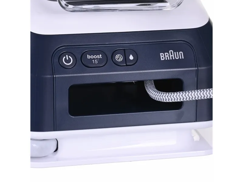 Braun CareStyle 7 Pro IS 7282 BL - Dampstrygejern med automatisk afbrydelse - såleplade: EloxalPlus FreeGlide 3D - 2700 W - blå