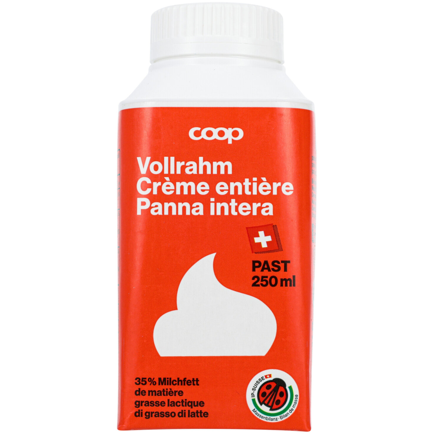 Vollrahm pasteurisiert IP-Suisse