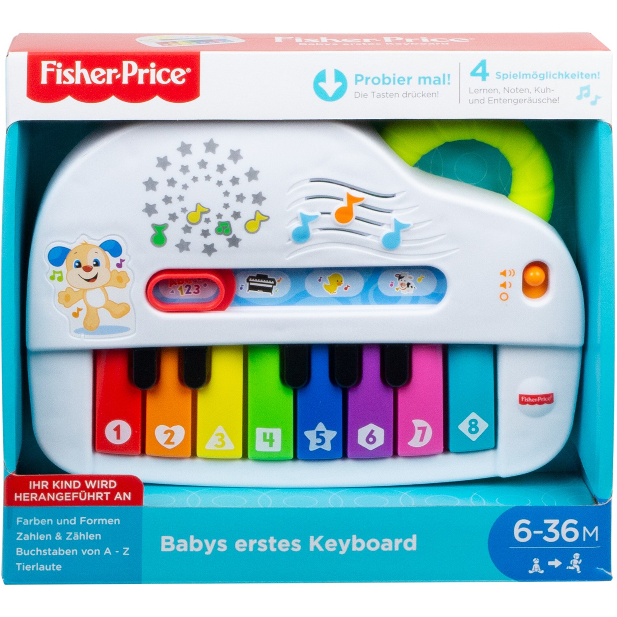 Fisher-Price Musikspielzeug Babys erstes Keyboard