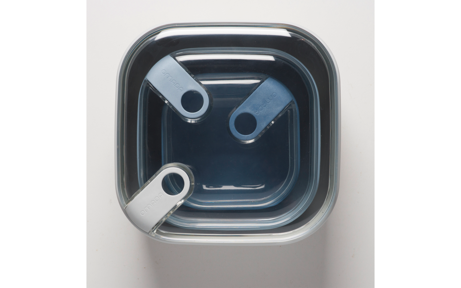 Omada Lunchbox 3er Set blau/grau