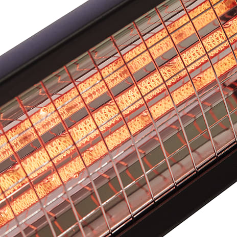 HEAT1 eco high-line 2000W terrassevarmer - sort