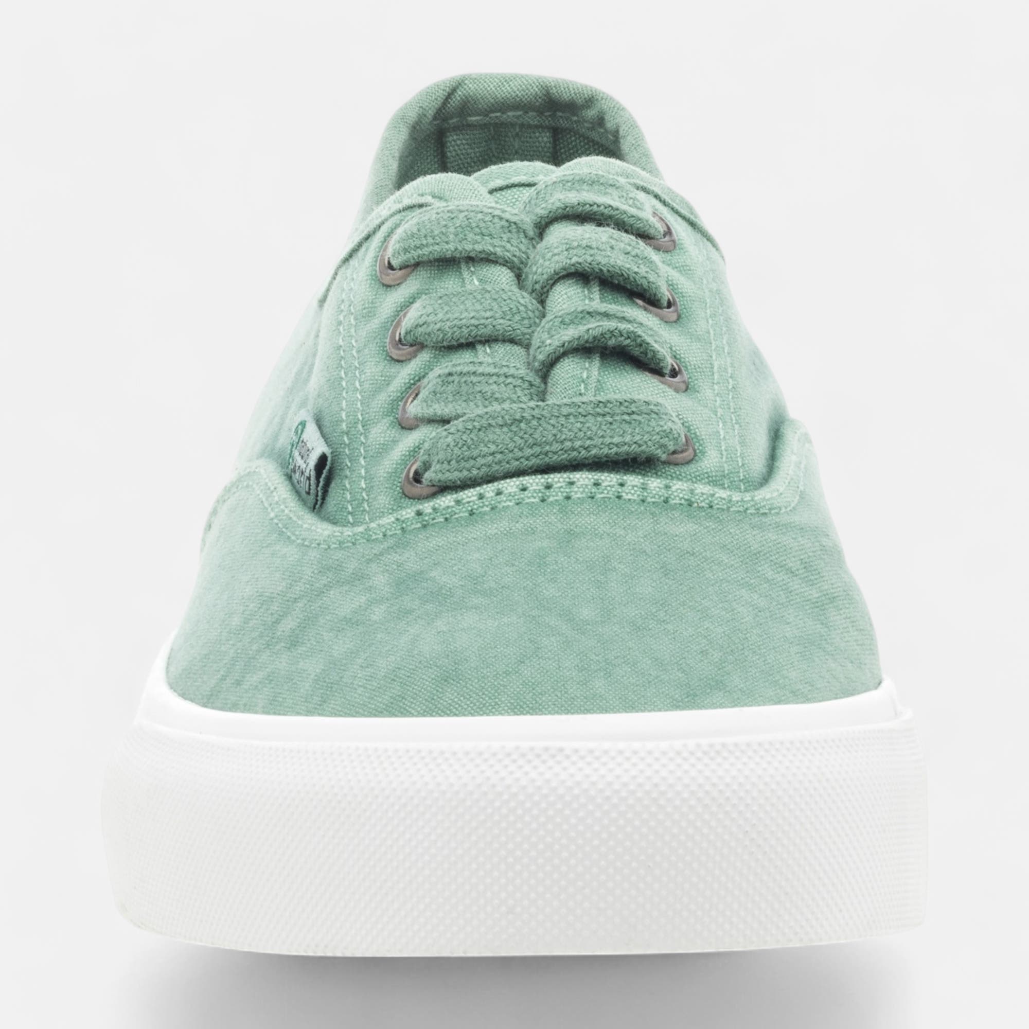 Baskets en toile Femme vert