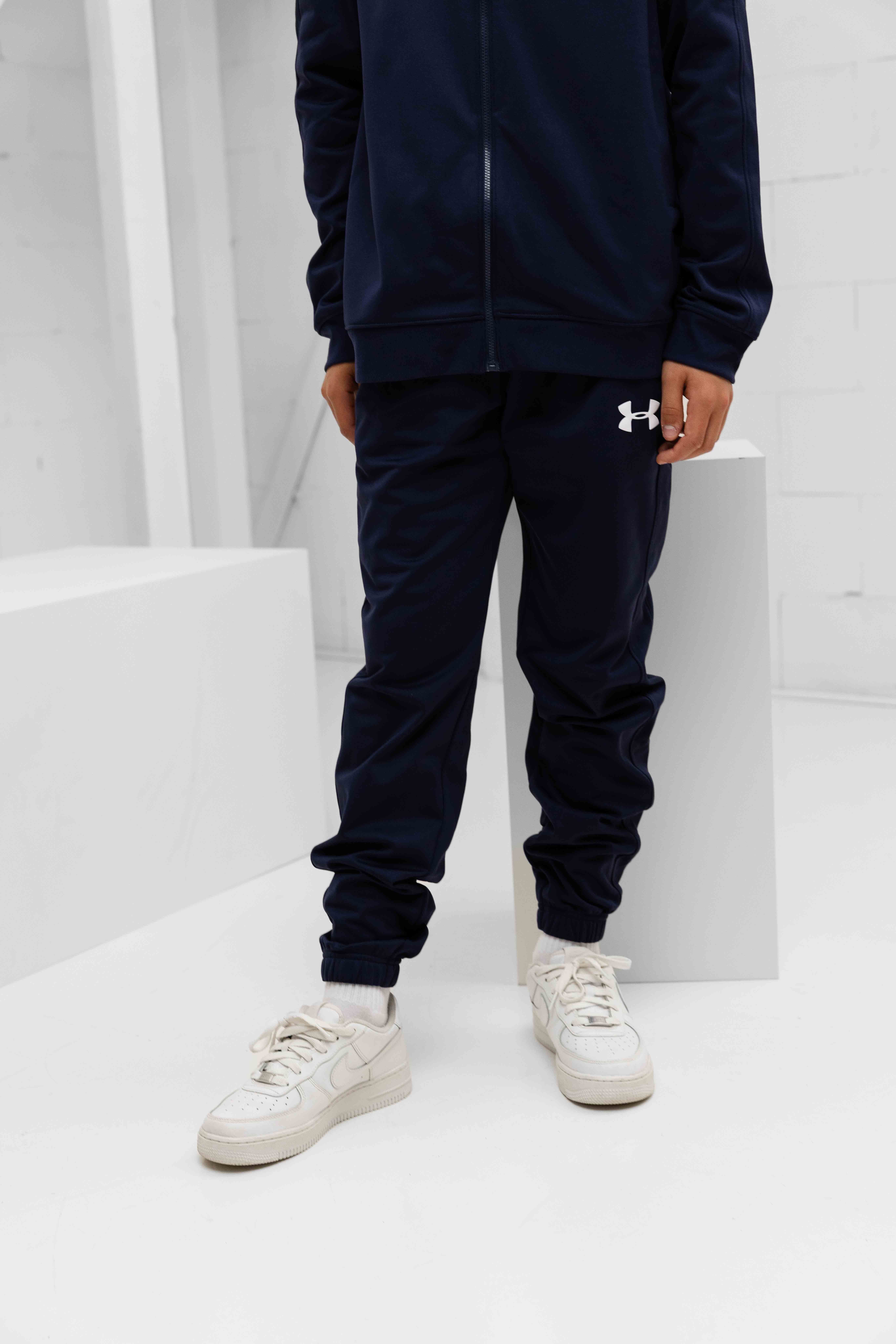 Under Armour Rival Knit Trainingspak Kids Navy